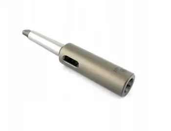 Adapter torno Bison-Bial Sleeve 1761-2-3 PTPB, trup cilindrik i zbrazët, bisht konik, metalik