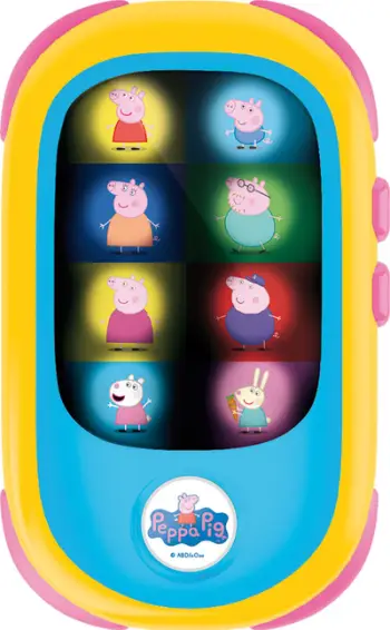 Lodër smartphone për fëmijë Lisciani Peppa Pig, LED, për moshën 1+