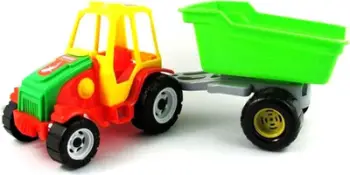 Lodër traktor Wader Tractor in Net 550220 W374-001, plastikë, shumëngjyrëshe