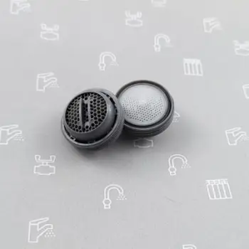 Aerator rubineti RUMBA, M24x1, slot për monedhë, krom