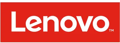 Logo Lenovo, version zyrtar, sfond i kuq - 1