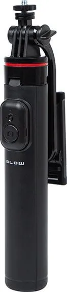Shkop selfie tripod 3IN1, 130 cm, me telekomandë Bluetooth, i zi - 2