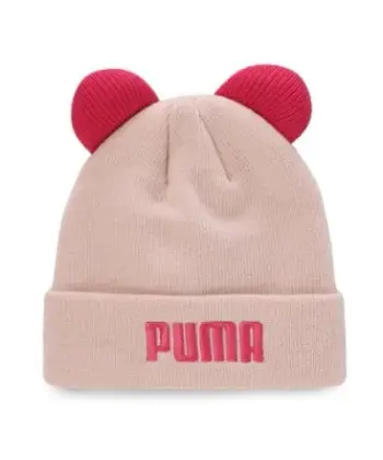 Kapelë PUMA Animal Beanie 025550, madhësia S, rozë Island Pink