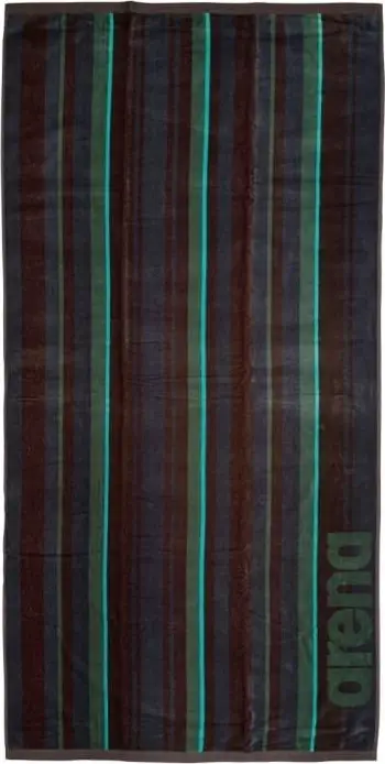 Peshqir plazhi Arena Multistripes II, 180x90cm, pambuk 100%, shumëngjyrësh