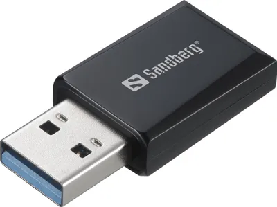 Adaptor Wi-Fi Sandberg Mini Wifi Dongle, 1300 Mbit/s, USB, i zi - 1
