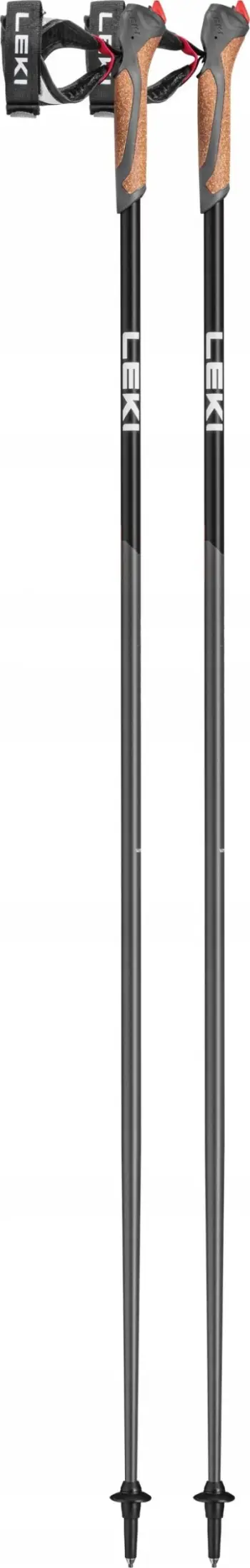 Shkop Nordic Walking Leki Response, 100 cm, alumini HTS, antracit i errët