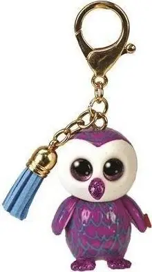 Lodër varëse TY Beanie Boos Moonlight Owl, Mini Boo Clip, 5cm, shumëngjyrësh