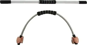 Shkop pilates Spartan Blade, 120 cm, me shkumë kundër rrëshqitjes, gri
