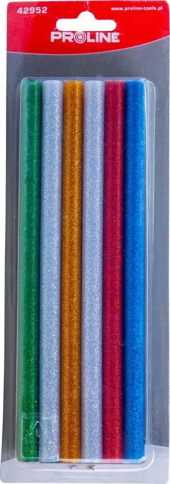 Shkopinj ngjitës Pro-Line 42954, 8mm x 100mm, set me ngjyra me shkëlqim, 12 copë