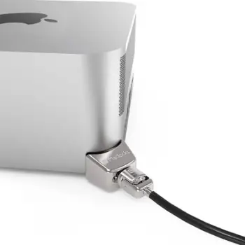 Adaptues sigurie Compulocks Mac Studio Ledge Lock, kabllo me çelës, argjend
