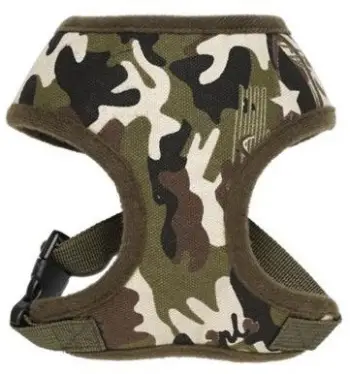 Kapëse Barry King për qen XL, kamuflazh, qafë 42cm, gjoks 64-84cm
