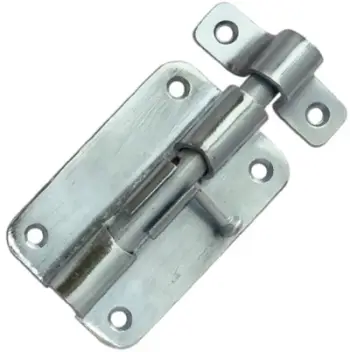 Kapëse dere Door Latch GB-1011, metal galvanizuar, sigurie, argjendtë