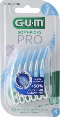 Shkopinj interdentalë Gum Soft-Picks Pro Small, set 30 copë - 1