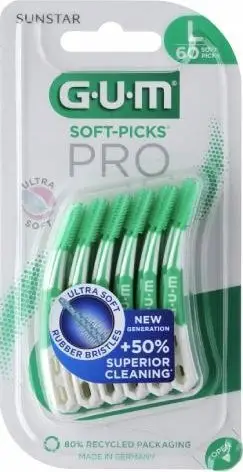 Shkopinj ndërdentarë GUM Soft-Picks Large, 30 copë, të butë