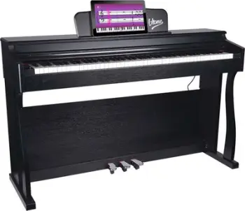 Piano digjitale V-TONE BL-8808, 88 taste, USB MIDI, e zezë