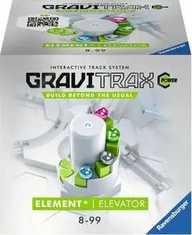 Aksesor lojë Ravensburger GraviTrax POWER Elevator, ashensor i motorizuar, për pistë gulinash, shumëngjyrësh