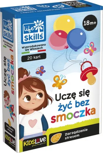 Lojë edukative Lisciani Life Skills I Will Learn to Live Without a Pacifier, për fëmijë 18 muaj+