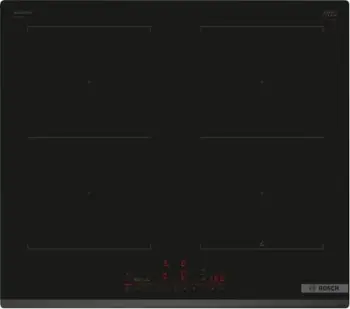 Pianurë me induksion e integruar Bosch PVQ631HC1E, 60cm, qelq‑keramike, e zezë
