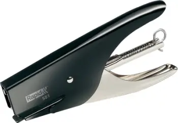 Kapëse letre Rapid S51 Retro Classic, çelik, ergonomike, e zezë