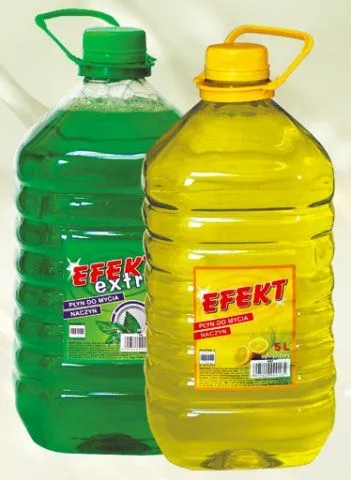 Shkume larëse për enë Efekt, 5L, aromë limoni, e verdhë - 1