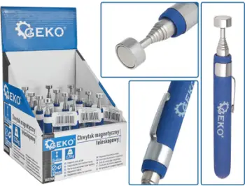 Kapëse magnetike teleskopike Geko G03210A, 13 62cm, 2.25kg, blu