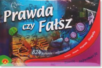 Loja shoqërore Alexander True or False 0284, për 2 6 lojtarë, mbi 12 vjeç, shumëngjyrëshe