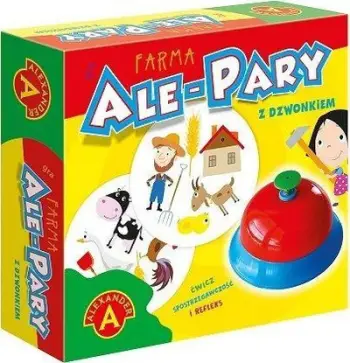 Lojë me letra Alexander Ale Pairs with Bell Farm, familjare, shumëngjyrëshe