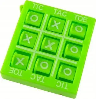 Loja Tic Tac Toe, 4.5 cm, varëse çelësash, e gjelbër