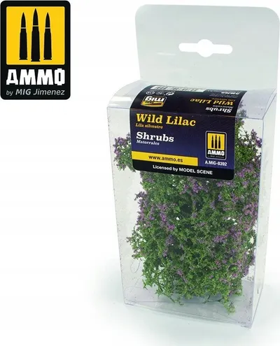 Shkurre dekorative modelimi Ammo Mig 8392 Shrubs Wild Lilac, jargavan - 1