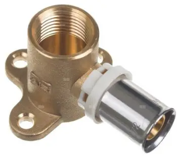 Lokacion muror mesing PPR 20x1/2"x38mm, për ujë, ngjyrë bronzi