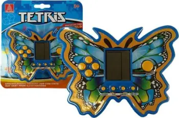 Lojë elektronike Lean Sport Tetris Butterfly, portative, për fëmijë 5+, blu