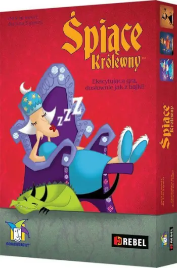 Loja tavoline Gamewright Sleeping Queens, familjare, për fëmijë 6+