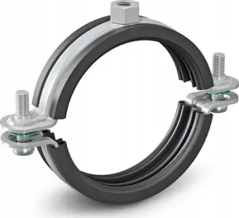 Kapëse montimi Niczuk HOBBY HUPG 3/8", për tuba 16-20 mm, e zezë