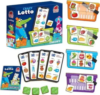 Loja tavolinë Roter Kafer Crazy Lotto, për fëmijë, edukative