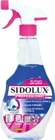 Shkumes pastrimi Sidolux Profess, për ndotje të renda, 500 ml