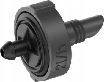 Pikator fundor Gardena Micro Drip Endline, 2 L/orë, vetërregullues, i zi