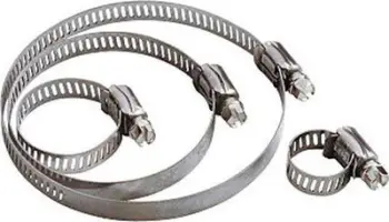 Kapëse metalike Worm Gear, 32-44mm, çelik inoks
