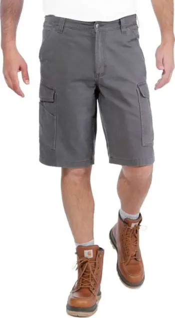 Shorce pune Carhartt Rigby Rugged Cargo, W42, ngjyrë gri e errët