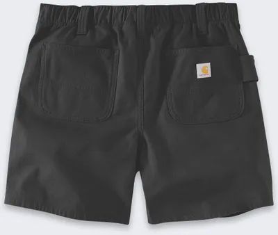 Shorce pune Carhartt Rugged Flex Canvas Work, për gra, W8, e zezë - 2