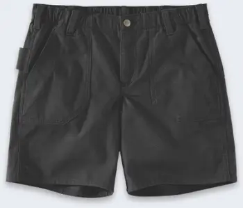 Shorce pune Carhartt Rugged Flex Canvas Work, për gra, W8, e zezë