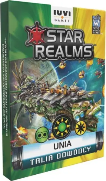 Lojë me letra IUVI Games Star Realms Command Deck The Unity, zgjerim, në anglisht, shumëngjyrëshe