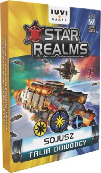 Lojë shtesë me letra Star Realms Command Deck Alliance IUVI Games, për 2 lojtarë, në anglisht, shumëngjyrëshe