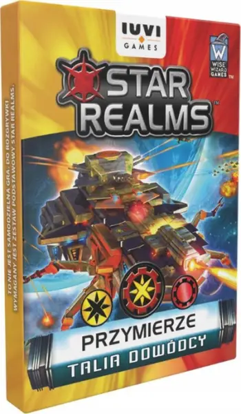 Lojë zgjeruese me letra IUVI Games Star Realms Command Deck Alliance, për 2 lojtarë, në anglisht