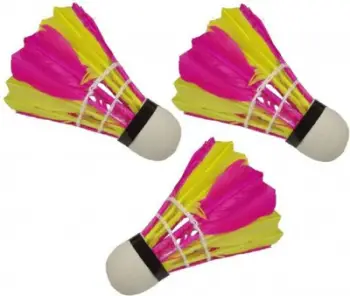 Aksesorë për tenis Victoria Sport, rozë/të verdhë, 3 copa