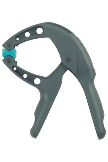 Kapëse me sustë Wolfcraft FZH 3626000, hapje 40mm, plastike, e zezë