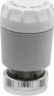 Aktuator termik dyshemeje Euroster T1NC, M30x1.5, 230V, i bardhë