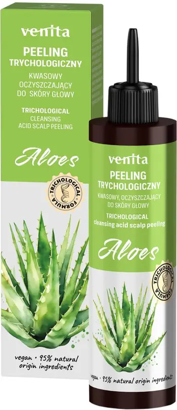Piling për skalp VENITA Trichological Aloe Acid, pastrim i thellë, 100ml