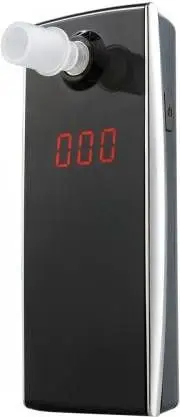 Alkooltest Sentech AL5500, sensor gjysmëpërçues, memorie rezultati, i zi
