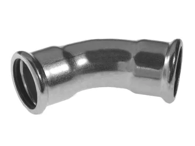 Lok Elbow 45° Diam, çelik karboni, 42x42 mm, set 5 copë - 1