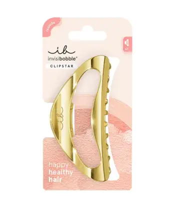 Kapëse për flokë Invisibobble Clipstar Gold Luxe, e artë